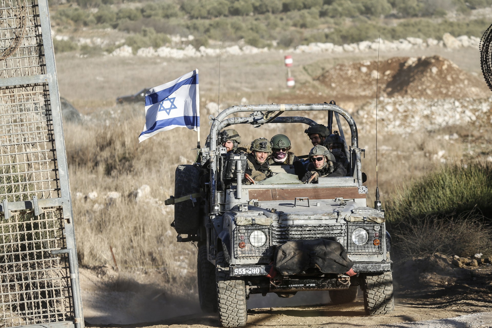 AA 20241215 36492818 36492816 SYRIANISRAELI BORDER IN GOLAN HEIGHTS