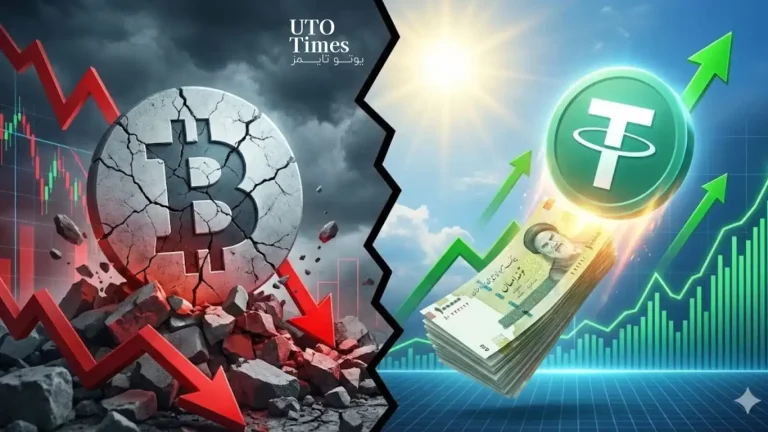 چرا وقتی بیت‌کوین می‌ریزد، قیمت تتر در ایران رشد می‌کند؟