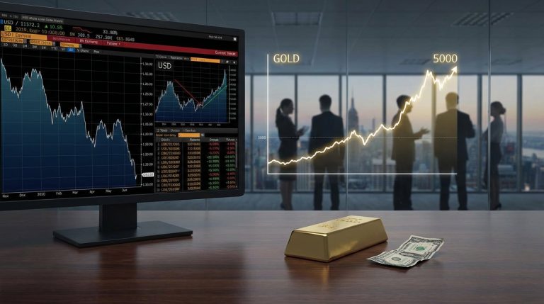 پیش‌بینی بانک مورگان استنلی: طلا در مسیر ۵۷۰۰ دلار؛ موج صعودی بانک‌ها شدت گرفت