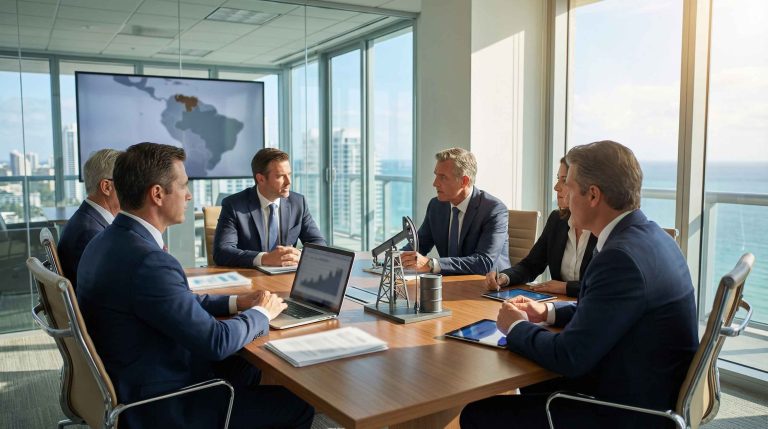 آمریکا برای احیای صنعت نفت ونزوئلا با غول‌های نفتی دیدار می‌کند