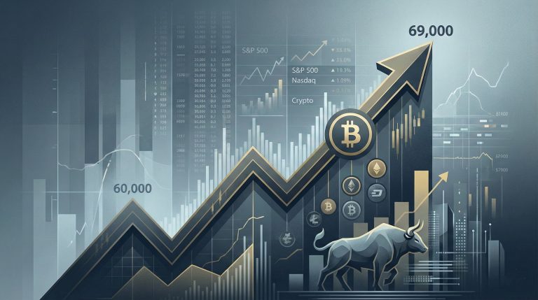 جهش ۱۵ درصدی بیت‌کوین از کف؛ سطح ۶۰ هزار دلار حفظ شد