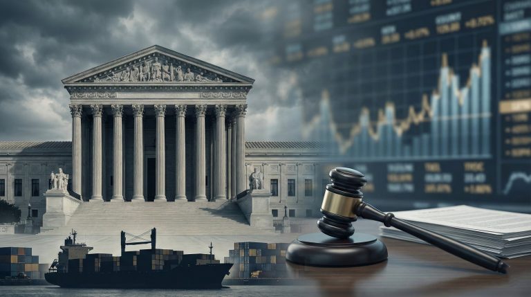 سه روز حساس برای وال‌استریت؛ بازارها چشم‌انتظار حکم دیوان عالی در پرونده تعرفه‌ها